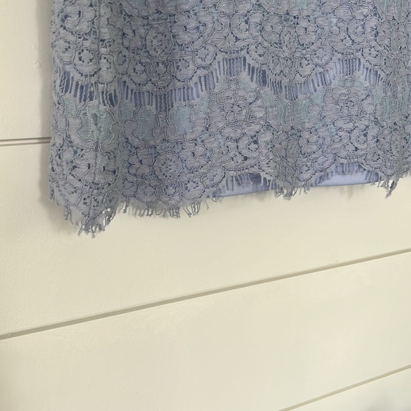 Lavender Lace Shift Dress - Picture 5 of 5